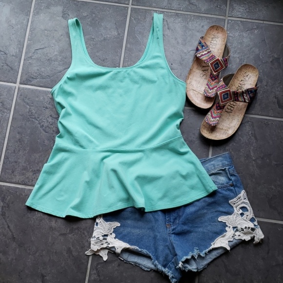 Express Tops - ❤ Flash Sale ❤ Express | Peplum Tank